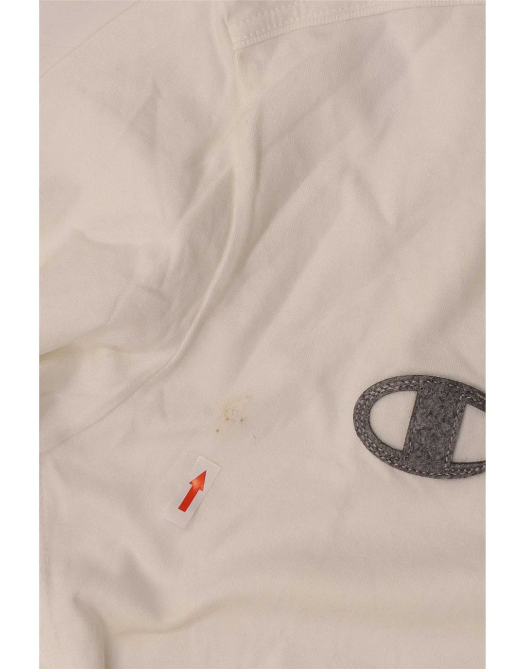 Champion Herren Graphic Top Langarm XL Weiße Baumwolle