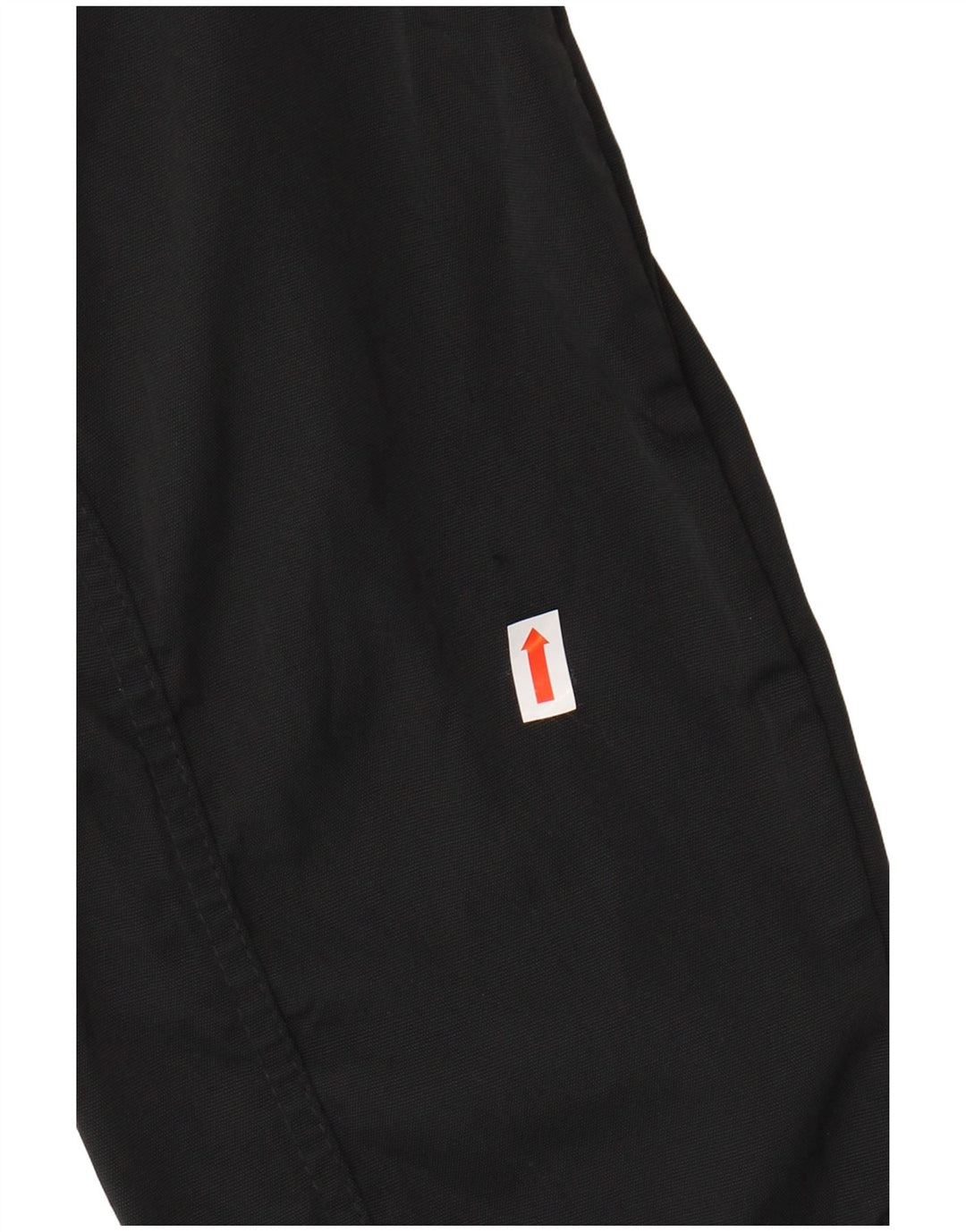 ZARA Damen-Parka mit Kapuze, übergroß, Gr. 10, Schwarz