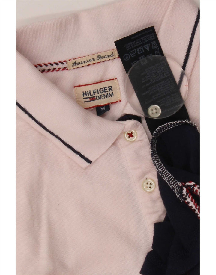 Tommy Hilfiger Damen Poloshirt UK 12 Medium Mehrfarbig Colourblock