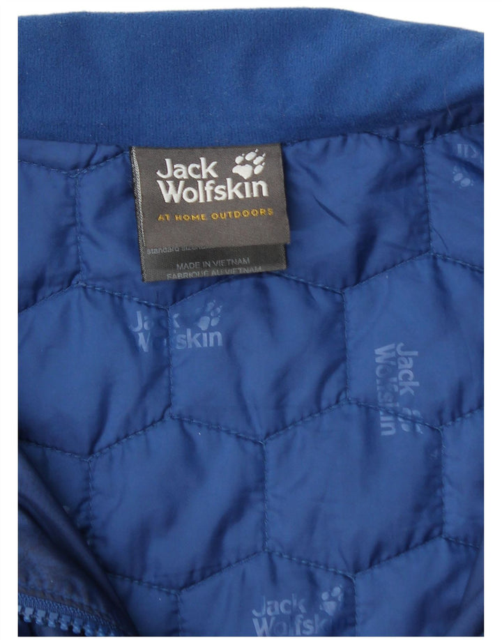JACK WOLFSKIN Herren Steppjacke UK 40/42 Large Blau Polyester