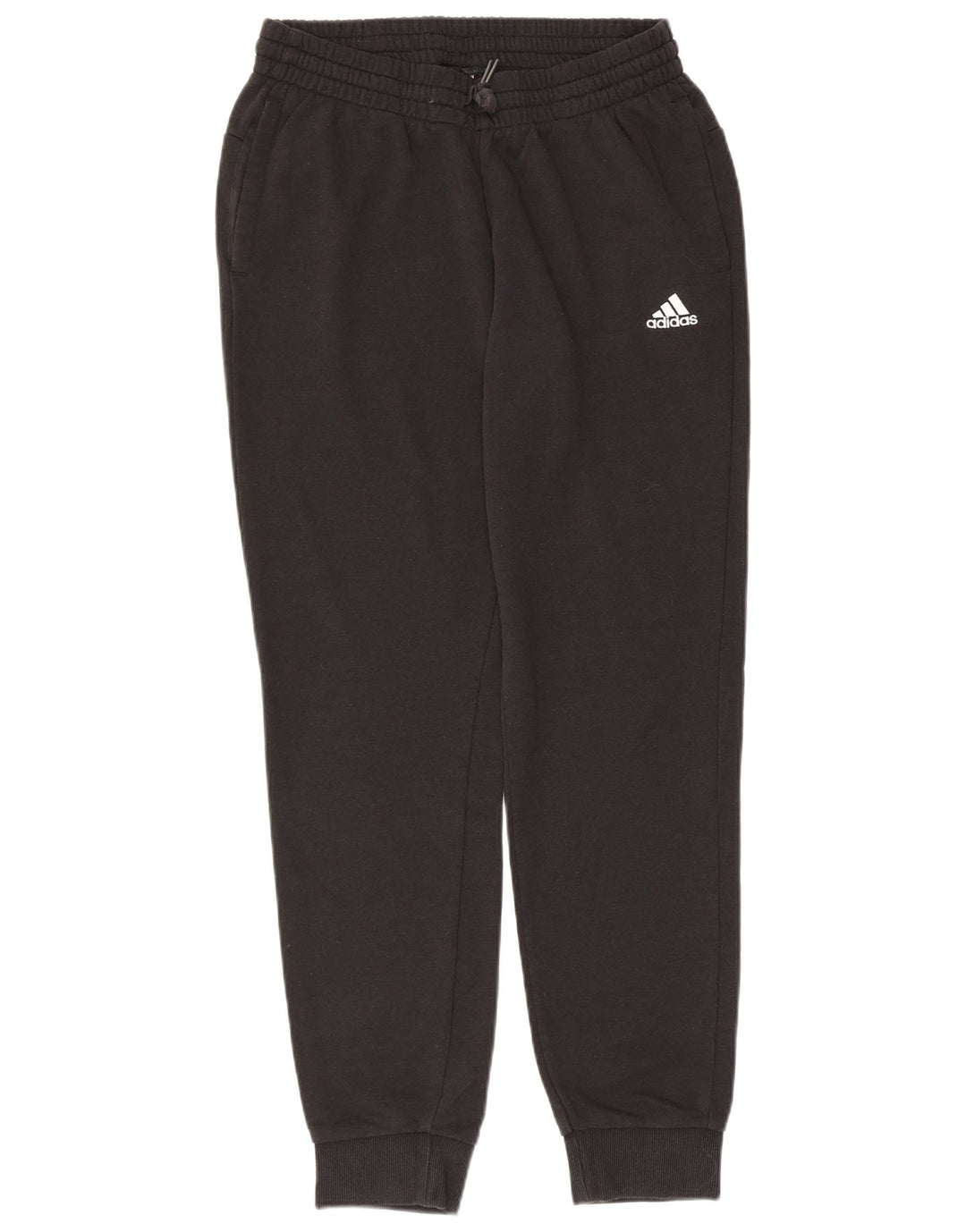ADIDAS Damen Grafik-Trainingshose, Jogginghose, Gr. 12/14, mittelschwarz