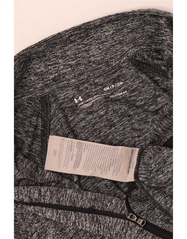 Under Armour Herren Heat Gear Pullover-Trainingsanzugoberteil, klein, grau gefleckt