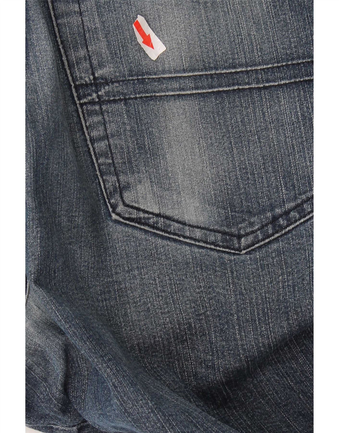 Trussardi Herren Straight Jeans W34 L30 Blaue Baumwolle