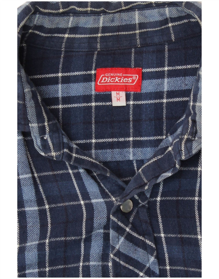 Dickies Herren-Flanellhemd, mittelgroß, marineblau kariert