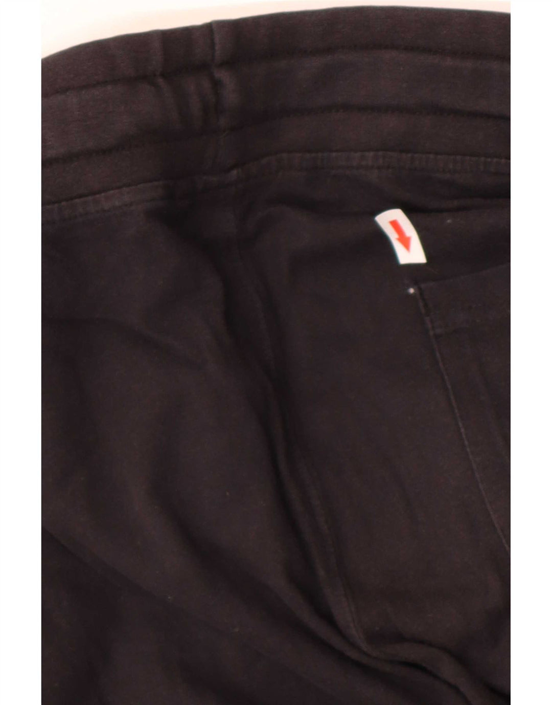 Ellesse Womens Graphic Trainingshose UK 8 Small Schwarz Baumwolle