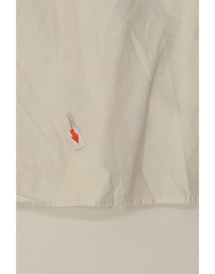 Jack & Jones Herrenhemd aus mittelweißer Baumwolle