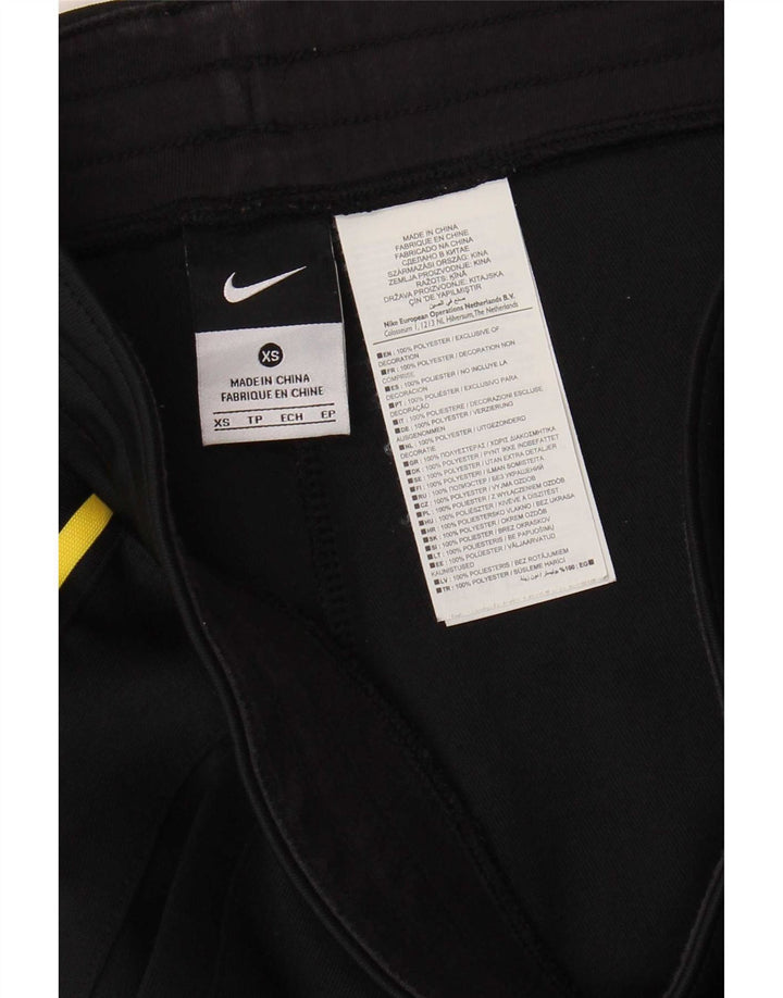Nike Damen Trainingshose UK 6 XS Schwarz Polyester