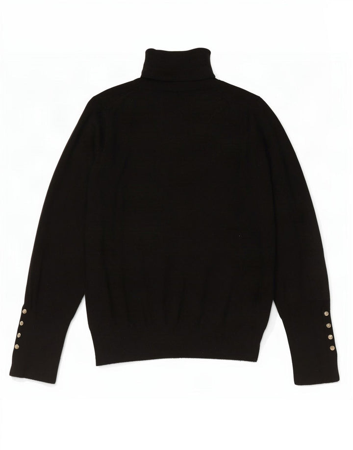 Zara Damen-Pullover mit Rollkragen, Gr. 10, Größe S, Schwarz