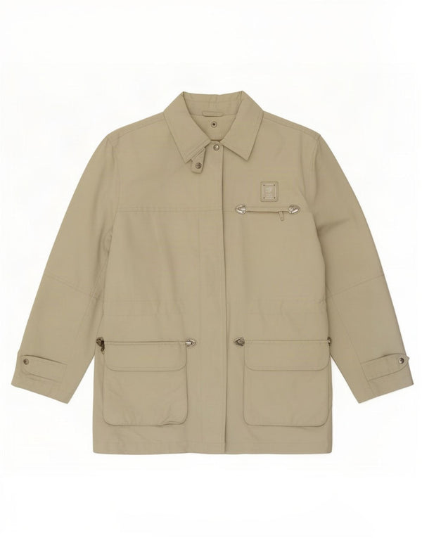 Piero Guidi Damen Utility-Jacke UK 12 Medium Beige Nylon