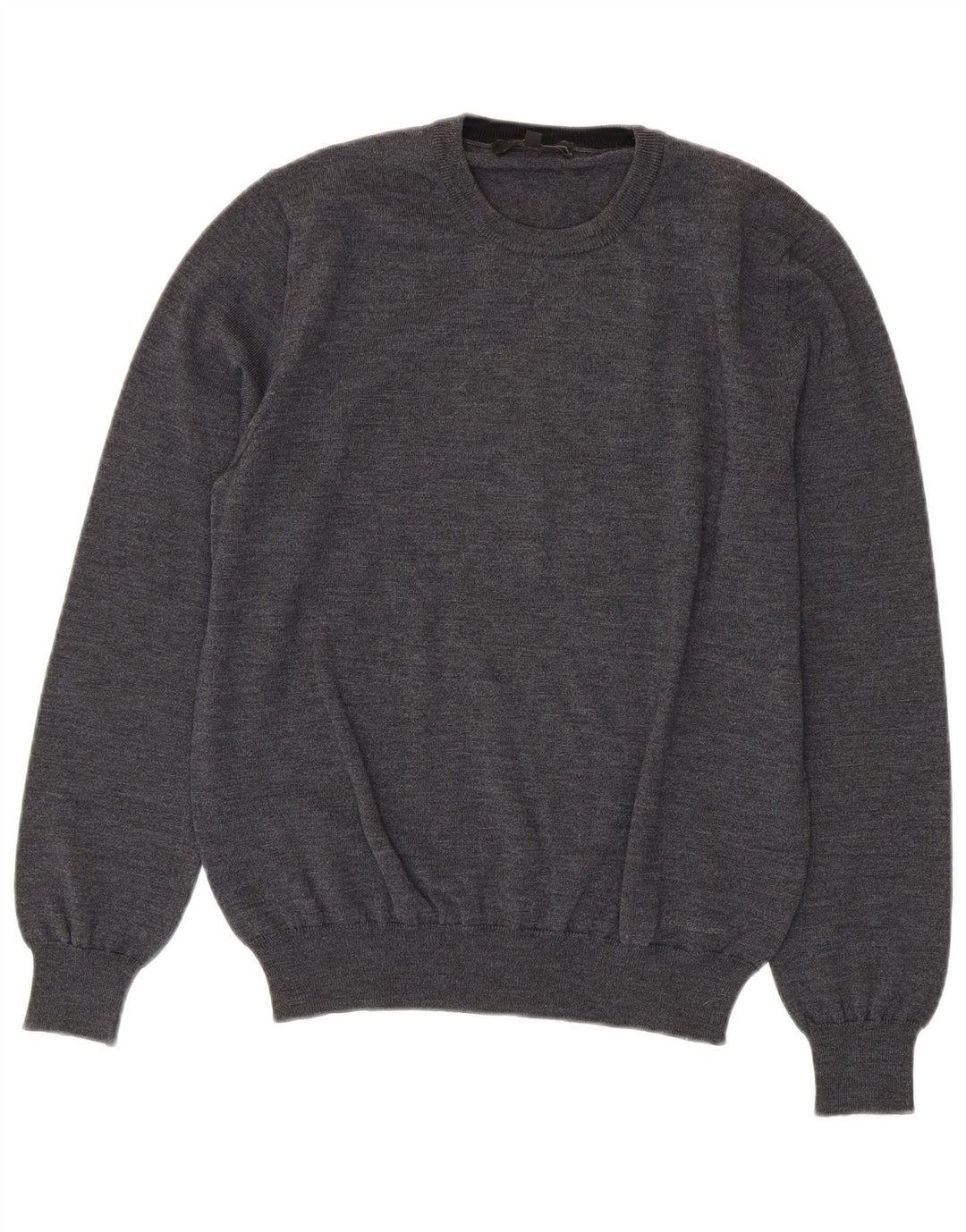 Calvin Klein Jeans Damen-Pullover mit Rundhalsausschnitt, Gr. 16, Grau