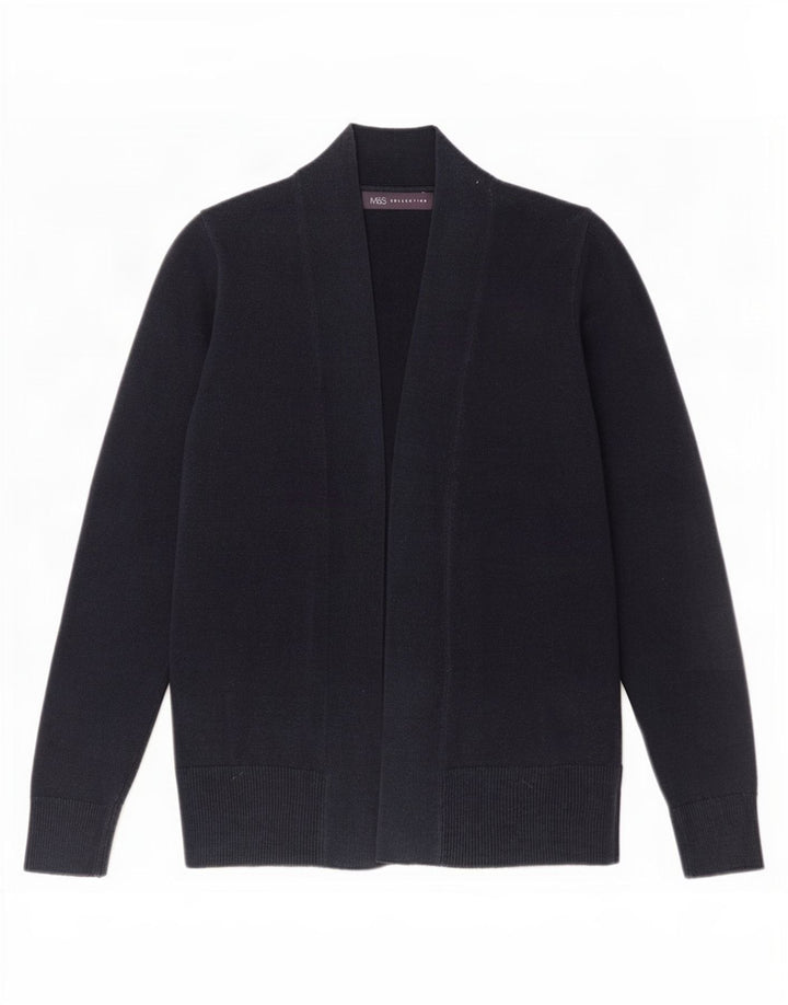 Marks & Spencer Damen-Strickjacke in Übergröße, Gr. 10, Marineblau