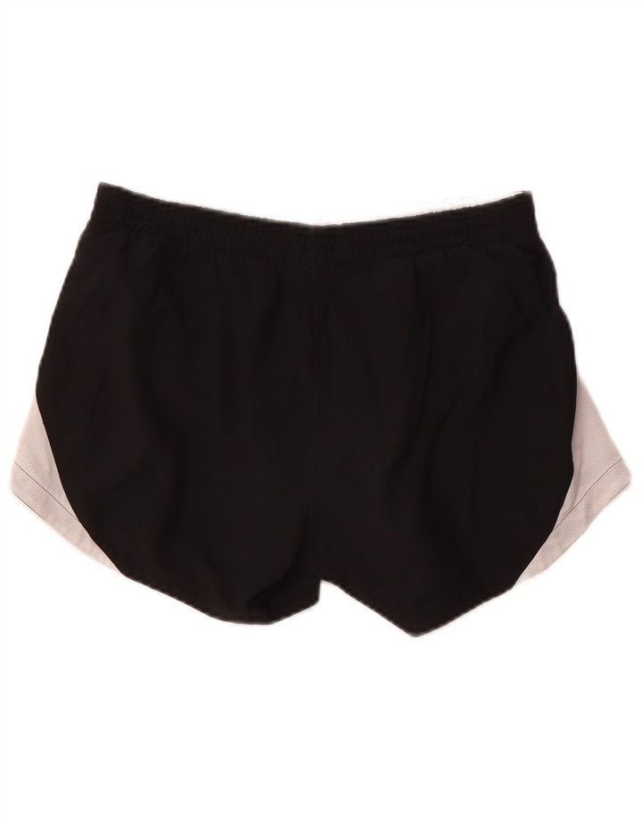 Nike Damen Sportshorts UK 10 Small Schwarz Colourblock