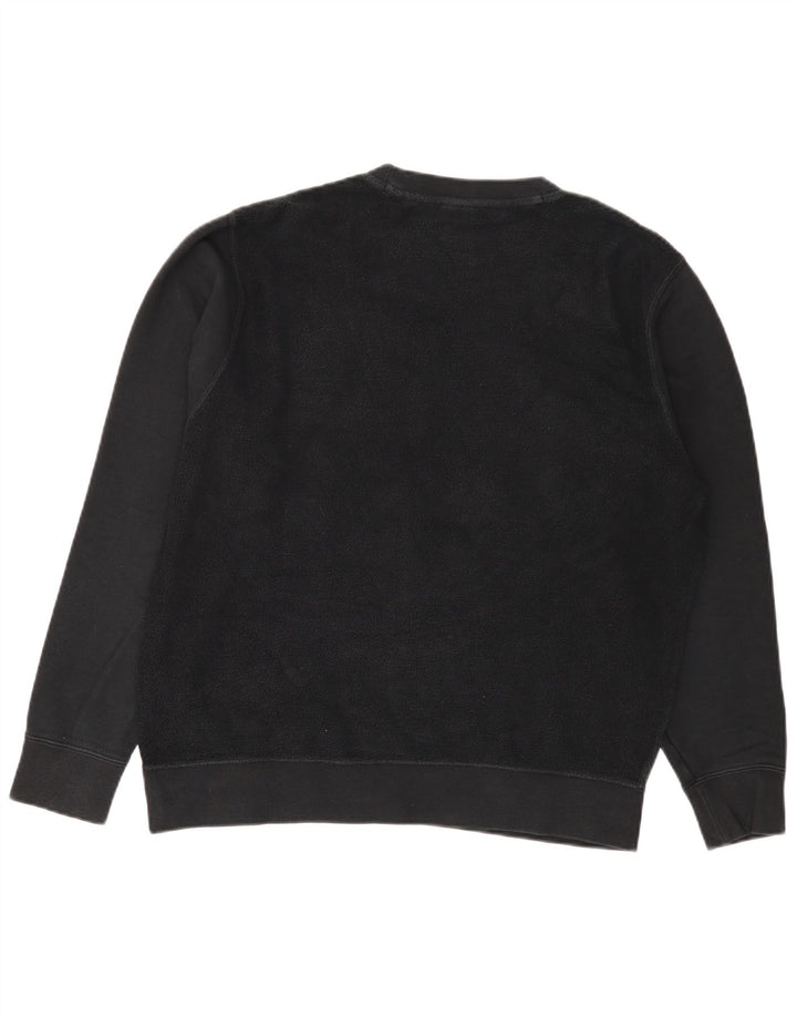 Nike Herren-Sweatshirt mit Grafik, mittelschwarz, Baumwolle
