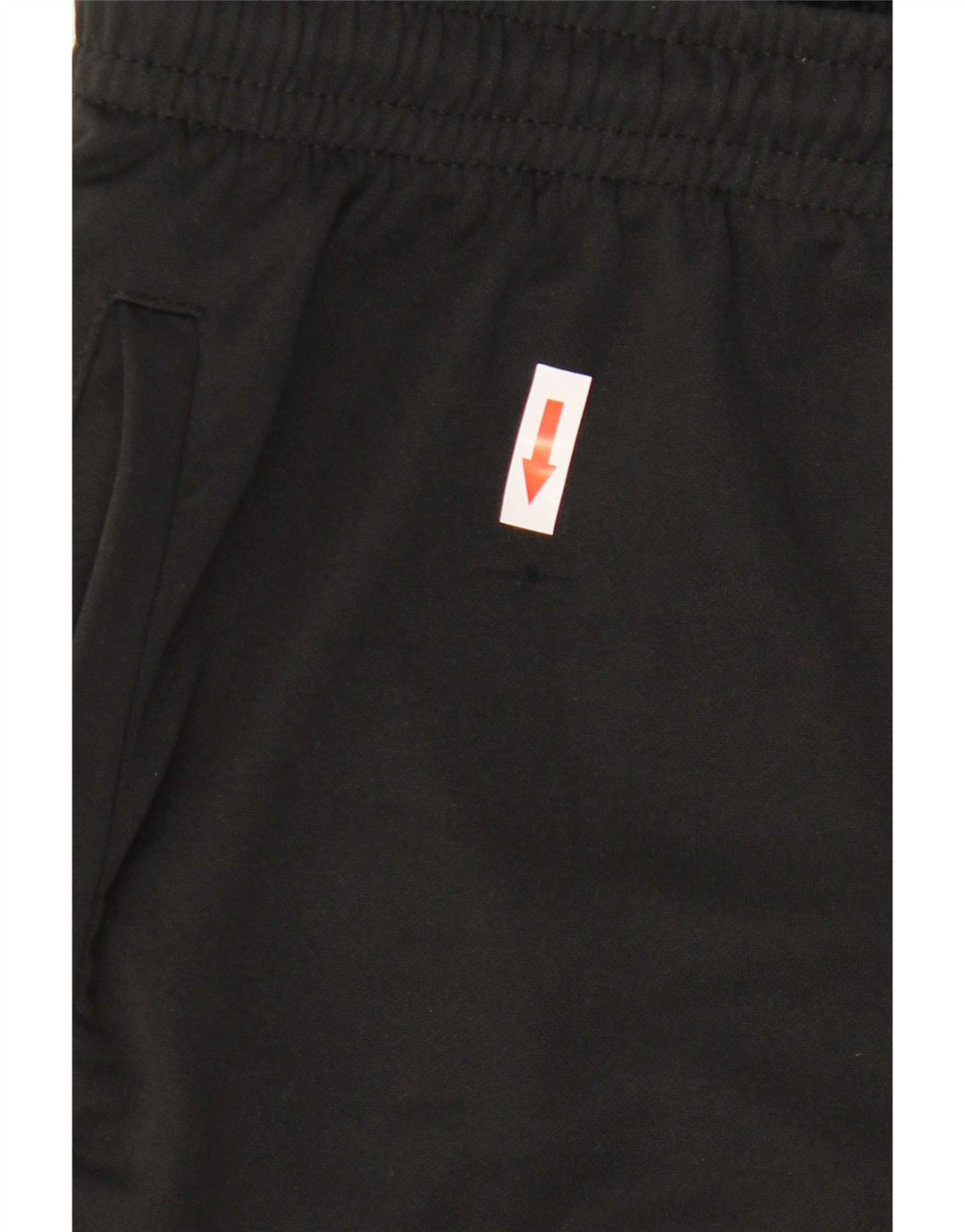 Kappa Herren-Trainingshose mit Grafik, mittelschwarzes Polyester