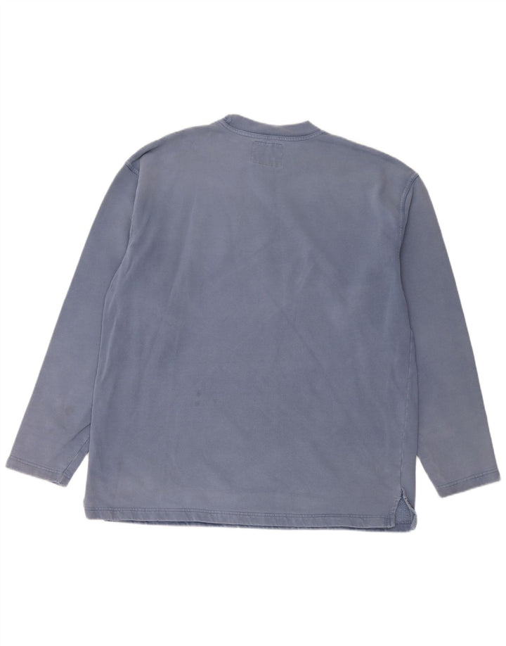 Weird Fish Herren Sweatshirt Pullover XL Blau Baumwolle