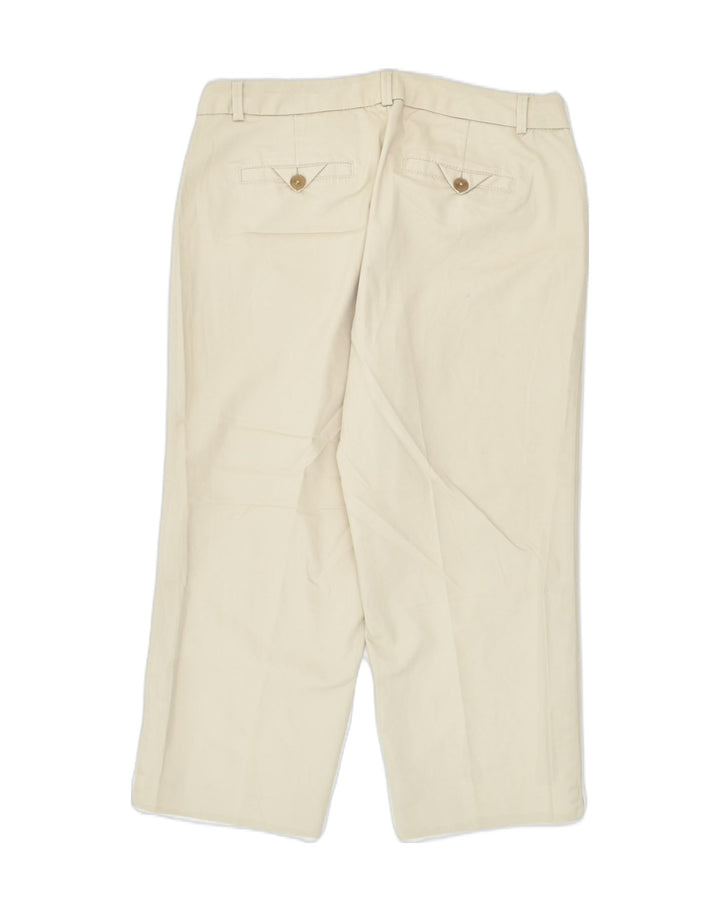 DOCKERS Womens Petite Capri Casual Trousers US 6 Medium W28 L20  Beige | Vintage Dockers | Thrift | Second-Hand Dockers | Used Clothing | Messina Hembry 