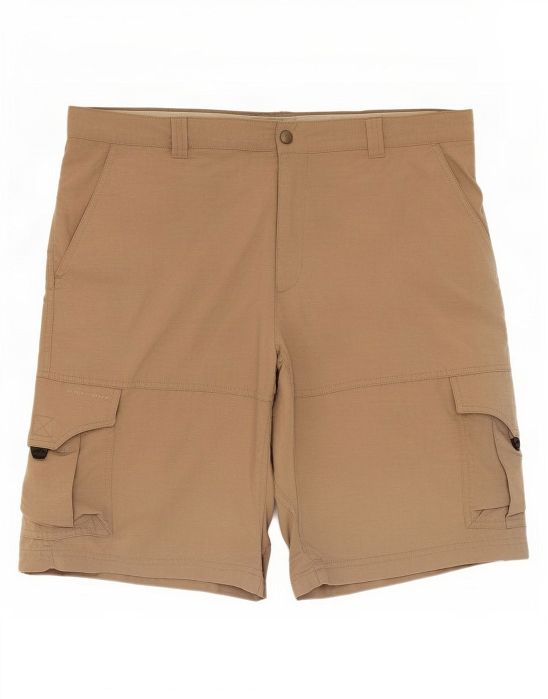 Columbia Herren Cargo-Shorts W36, großes braunes Nylon