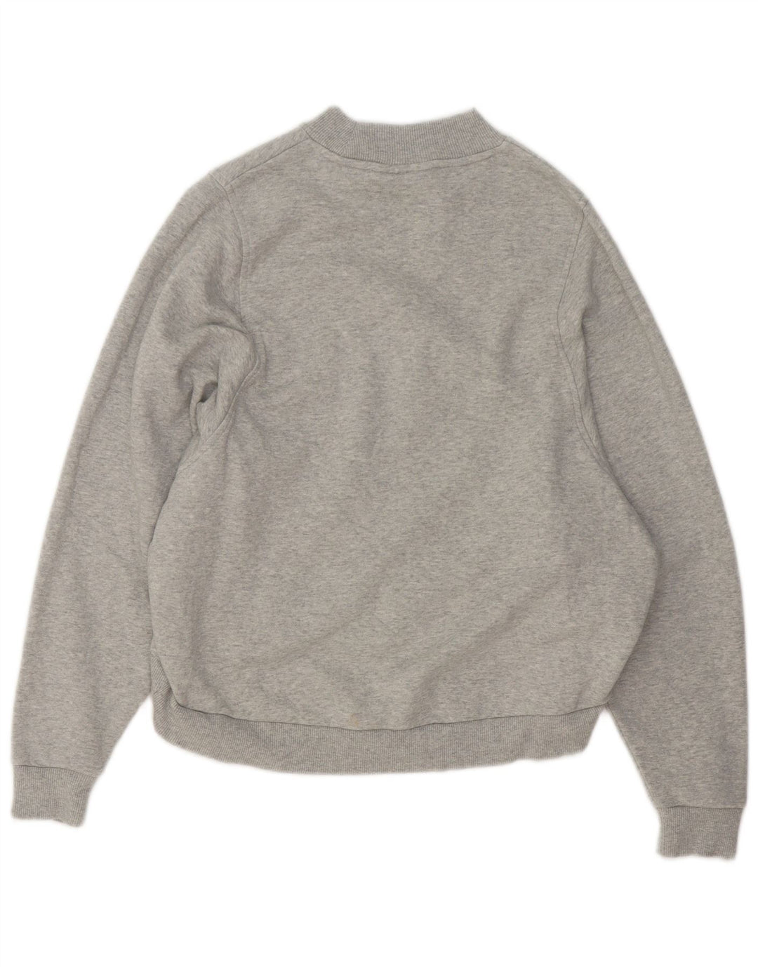 Fila Damen-Sweatshirt in Übergröße, Gr. 10, Größe S, grau gefleckte Baumwolle