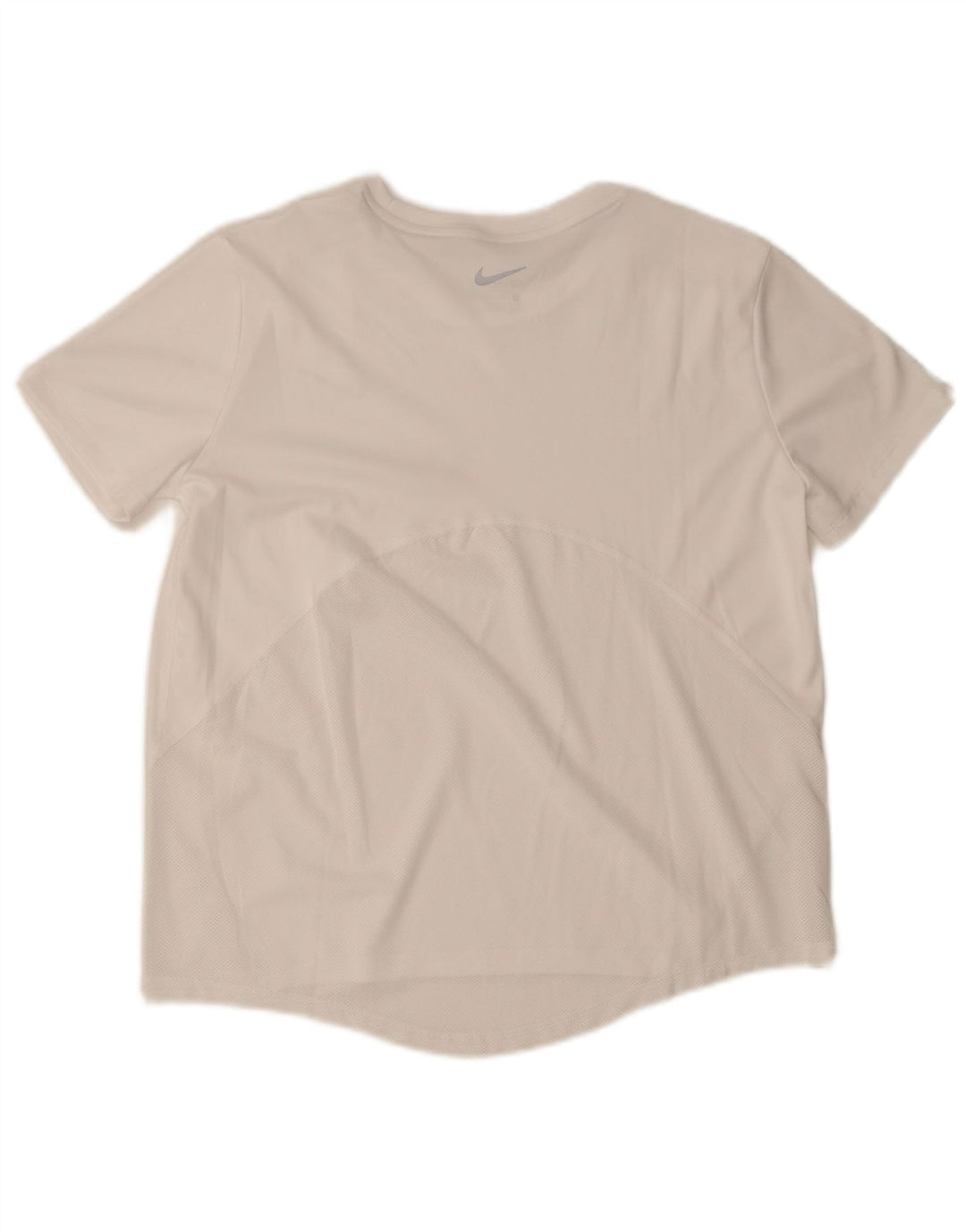 Nike Herren Dri Fit T-Shirt Top Mittelweiß