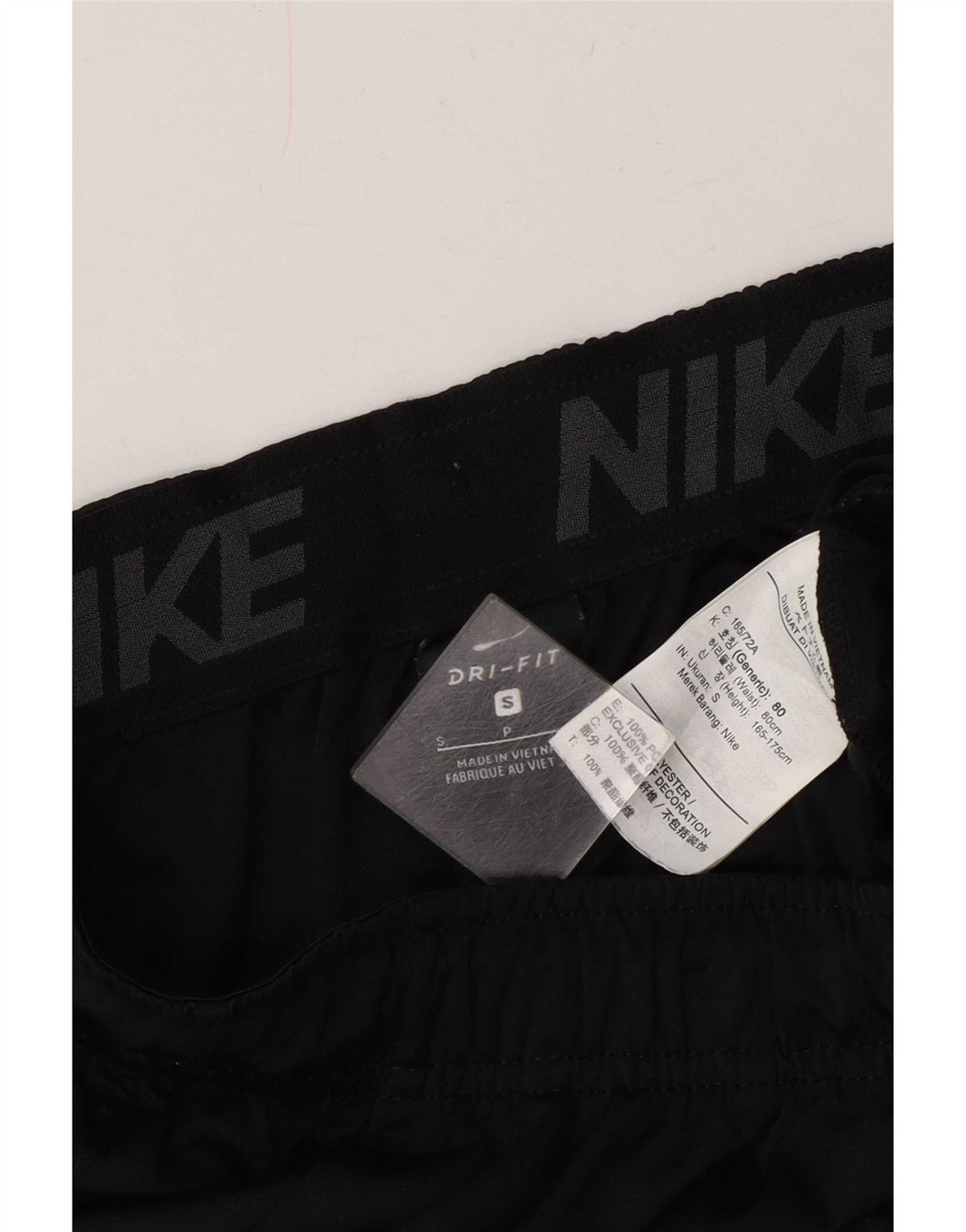 Nike Herren Dri Fit Sportshorts, Größe S, Schwarz, Polyester