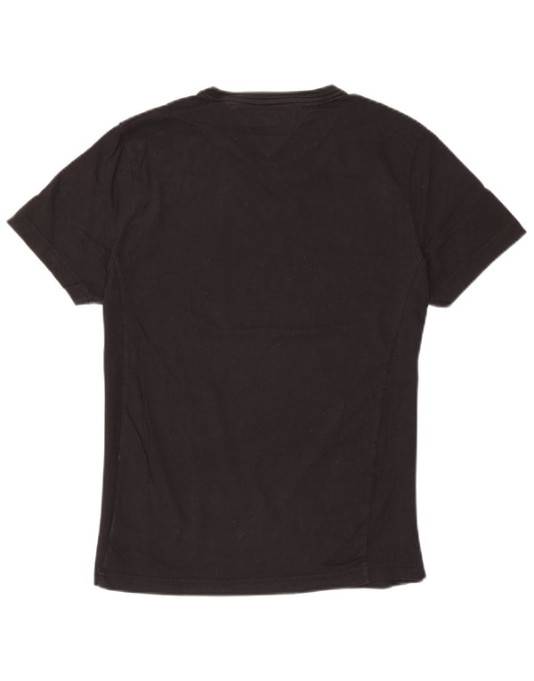 Tommy Hilfiger Herren T-Shirt Top Medium Schwarz