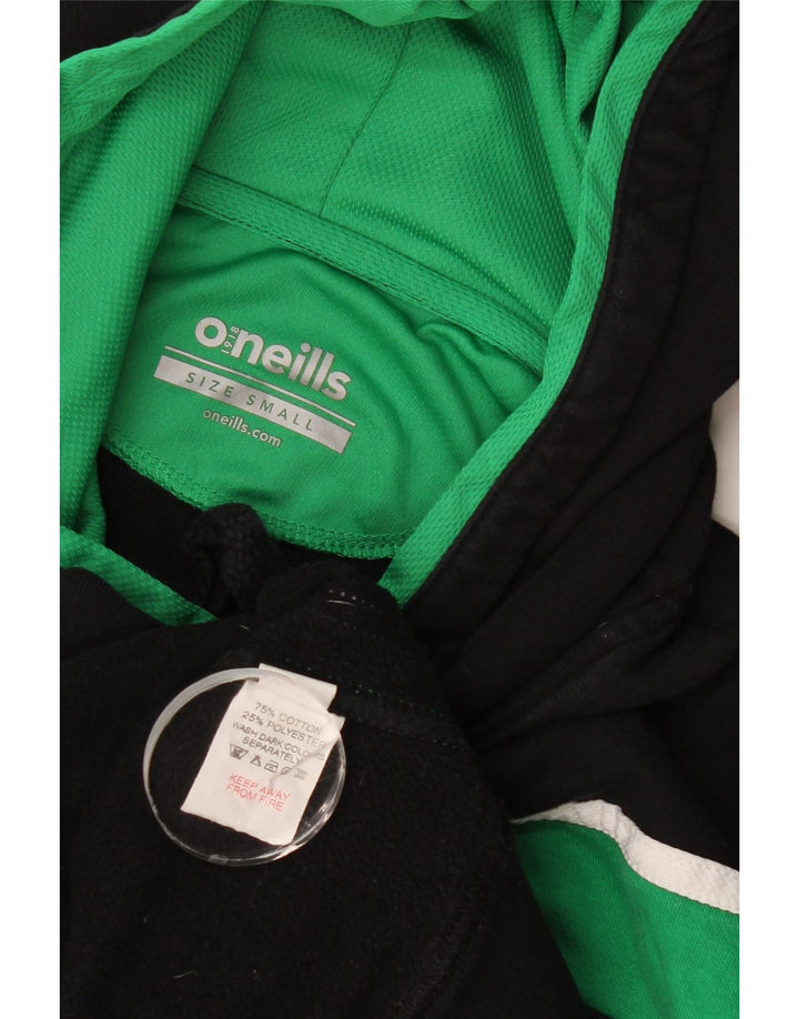 O'Neills Herren-Kapuzenpullover, Größe S, Schwarz, Colourblock-Baumwolle