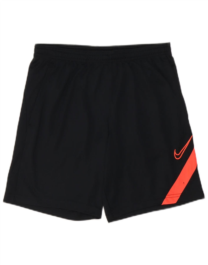 Nike Herren Dri Fit Sportshorts, Größe S, Schwarz, Farbblock-Polyester