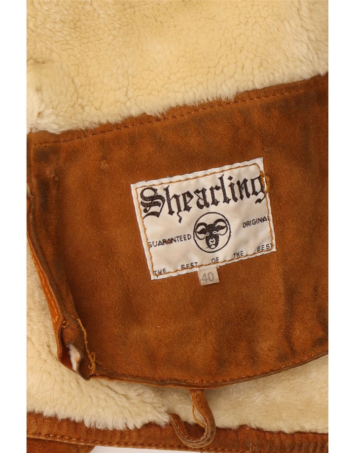 Umberto Olivieri Damen Übergroße Jacke IT 40 Small Braun