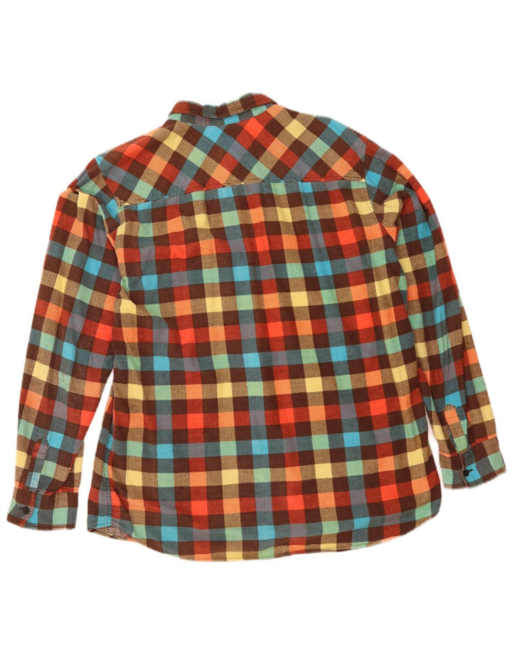 Quiksilver Herren-Flanellhemd, mittelgroß, mehrfarbig kariert
