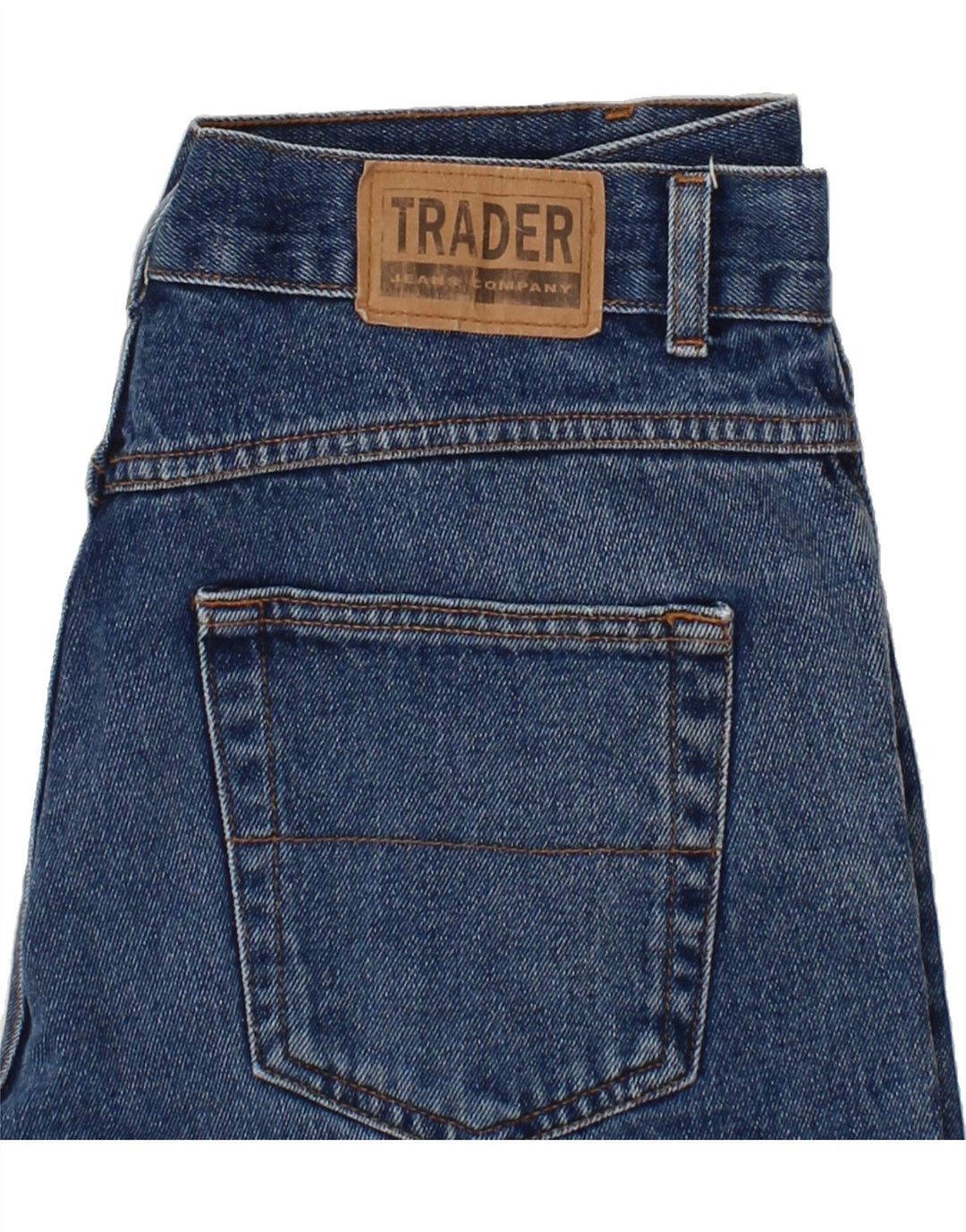 VINTAGE Mens Denim Shorts W34 Large Blue Cotton Vintage Vintage and Second-Hand Vintage from Messina Hembry 