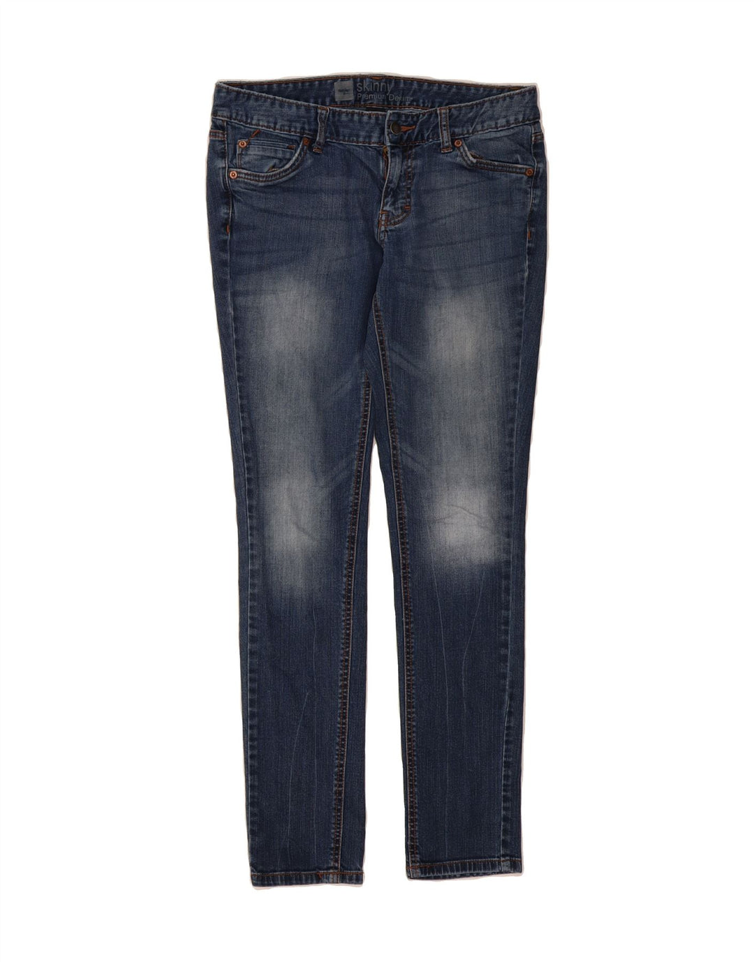 MOSSIMO Womens Skinny Jeans US 8 Medium W34 L31 Blue Cotton Vintage Mossimo and Second-Hand Mossimo from Messina Hembry 