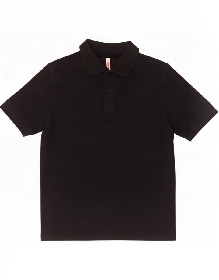 Sun68 Herren-Poloshirt, mittelgroß, marineblau, Baumwolle