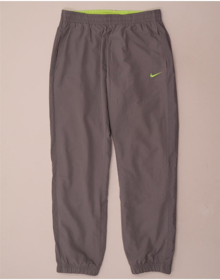 Nike Herren-Trainingshose, Jogginghose, Größe L, grau, Polyester
