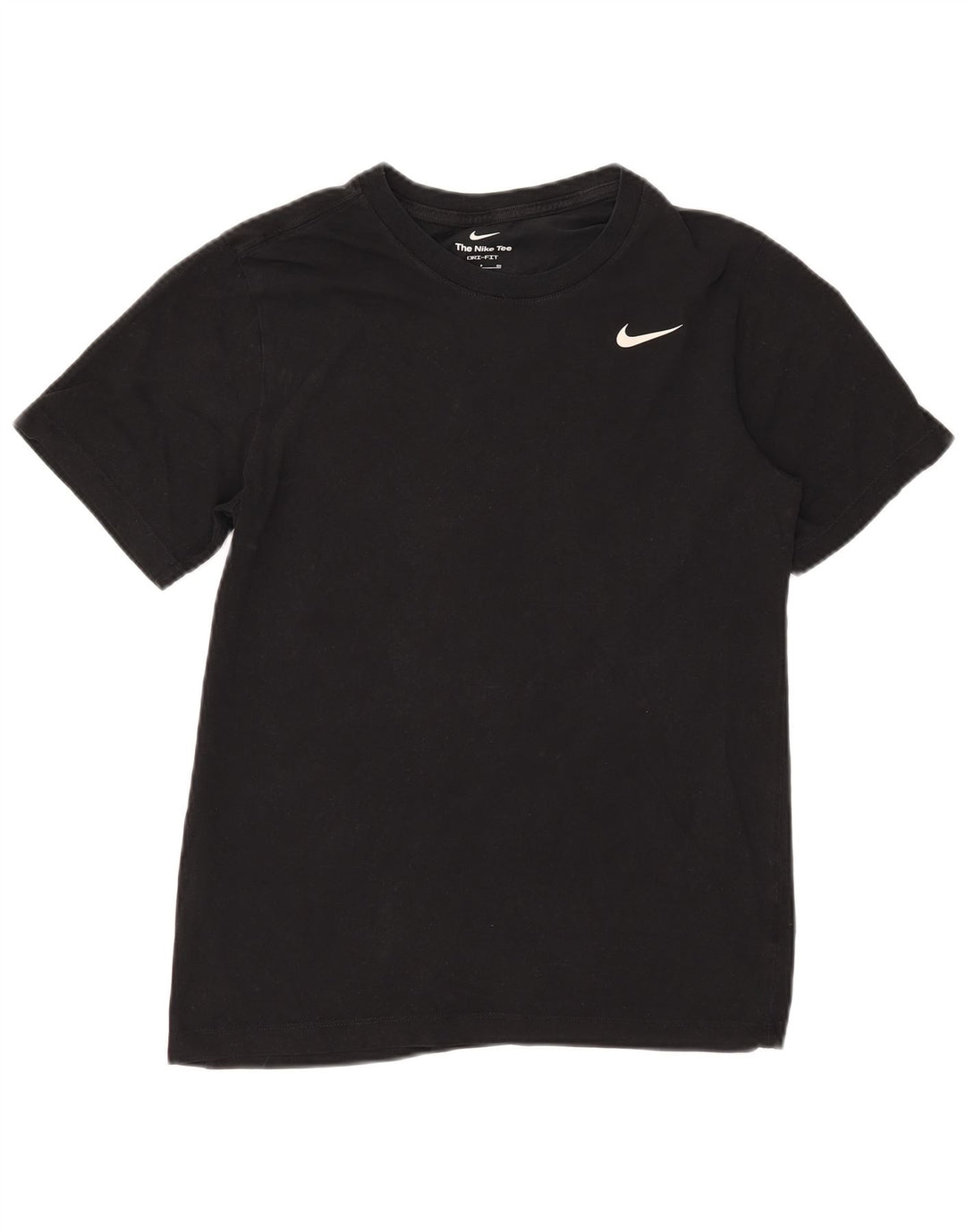 Nike Herren Dri Fit T-Shirt Top Small Schwarz