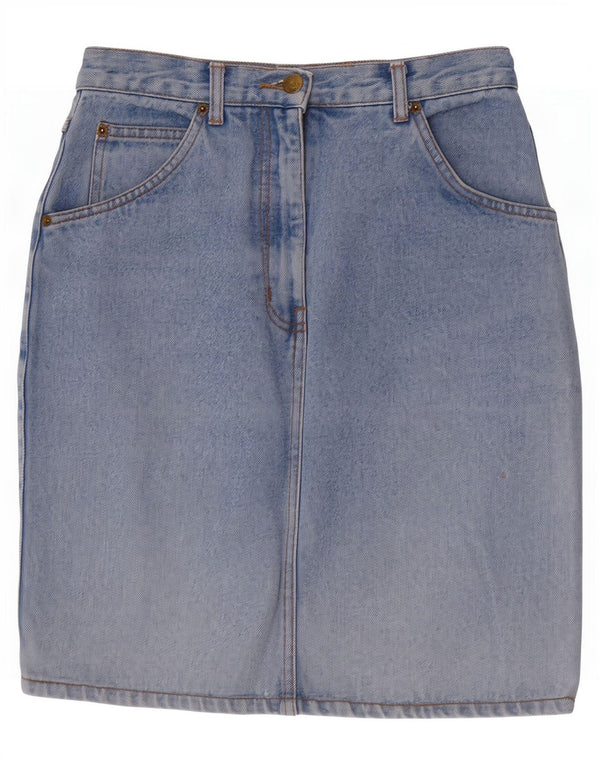 Jep's Damen-Jeansrock W26, klein, aus blauer Baumwolle