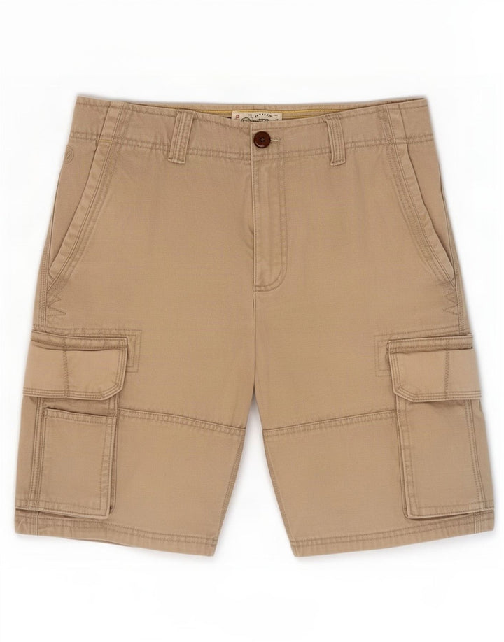 Fat Face Herren-Cargo-Shorts, W32, mittelbeige Baumwolle