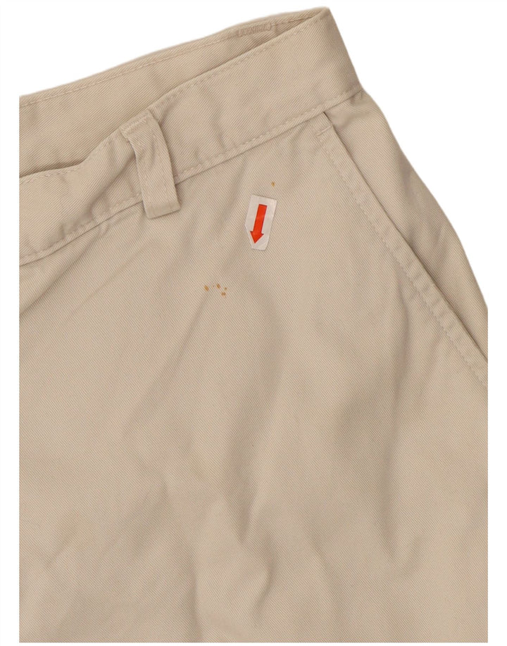 Eddie Bauer Damen Chinoshorts US 10 Large W30 Weiß