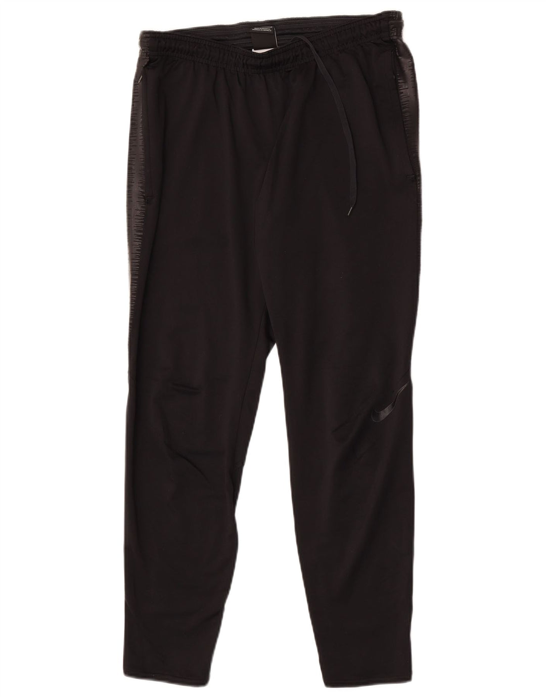 Nike Herren Dri Fit Trainingshose Mittelschwarzes Colourblock-Polyester