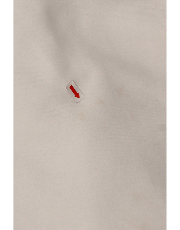 HOLLISTER Herren-Kapuzenpullover, groß, aus weißer Baumwolle