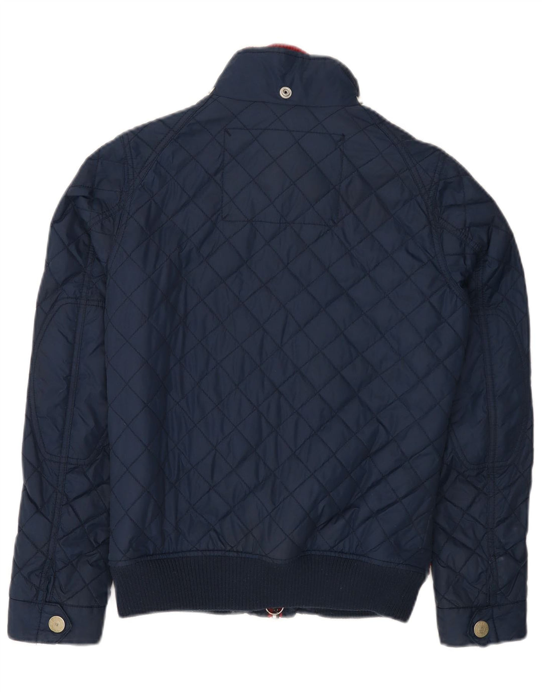 Superdry Damen Steppjacke UK 14 Medium Marineblau Nylon