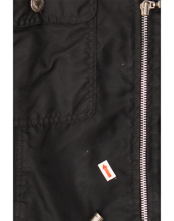 CLOCK HOUSE Damen Utility-Weste IT 42 Medium Schwarz