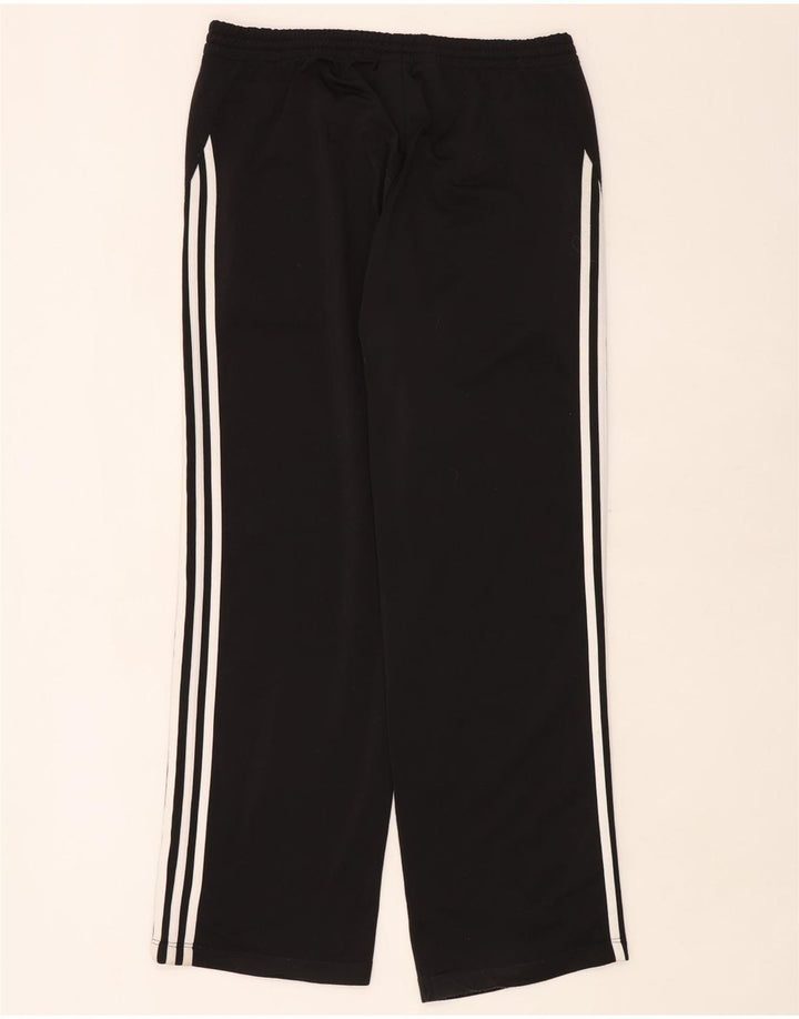Adidas Herren-Trainingshose, groß, aus schwarzem Polyester