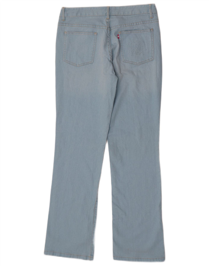 Joules Damen Bootcut Jeans UK 12 Medium W30 L32 Blaue Baumwolle