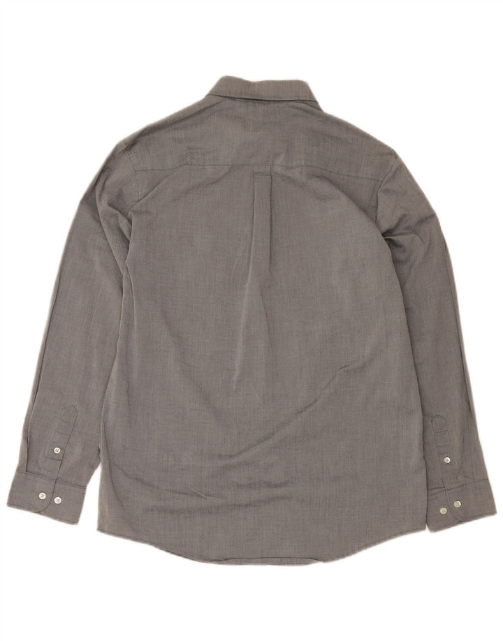 Chaps-Hemd für Jungen, 15–16 Jahre, XL, graue Baumwolle