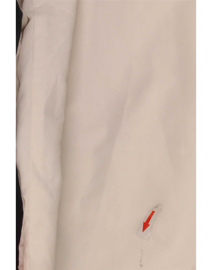 Lotto Herren-Trainingsanzug-Oberteil, Jacke, XL, weißes Farbblock-Polyester