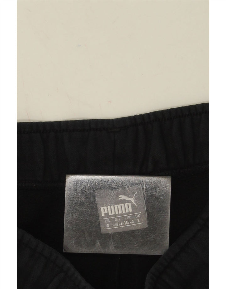 Puma Herren-Trainingshose mit Grafik, Größe S, Schwarz