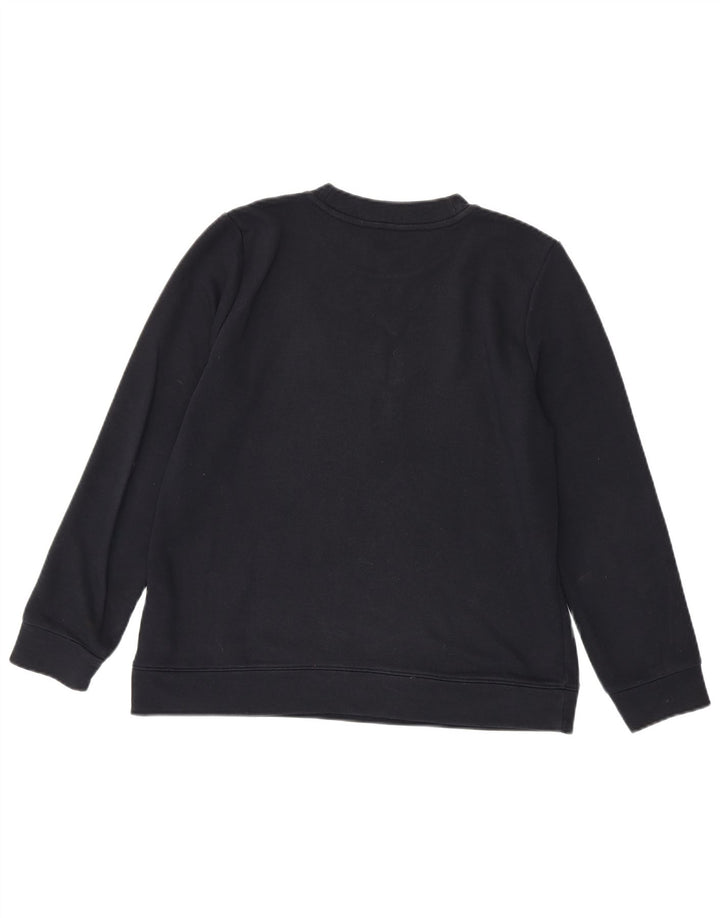 Tommy Hilfiger Damen-Sweatshirt mit Grafik, Gr. 14, mittleres Marineblau