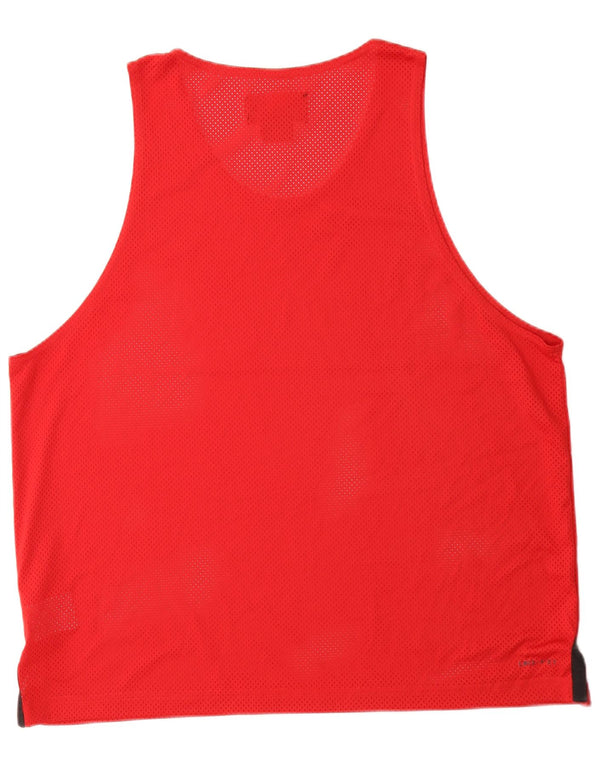Jordan Herren Dri Fit Weste Top Large Rot Polyester