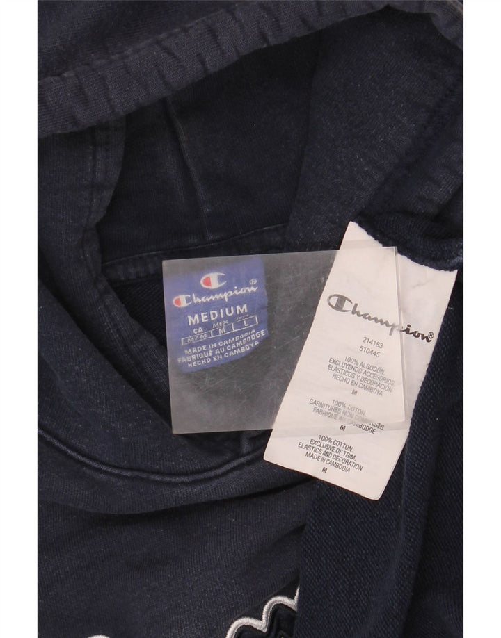 Champion Damen-Kapuzenpullover mit Grafik, mittelmarineblaue Baumwolle