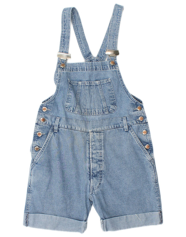 Pioneer Damen Latzhose Jeansshorts W30 Mittelblau